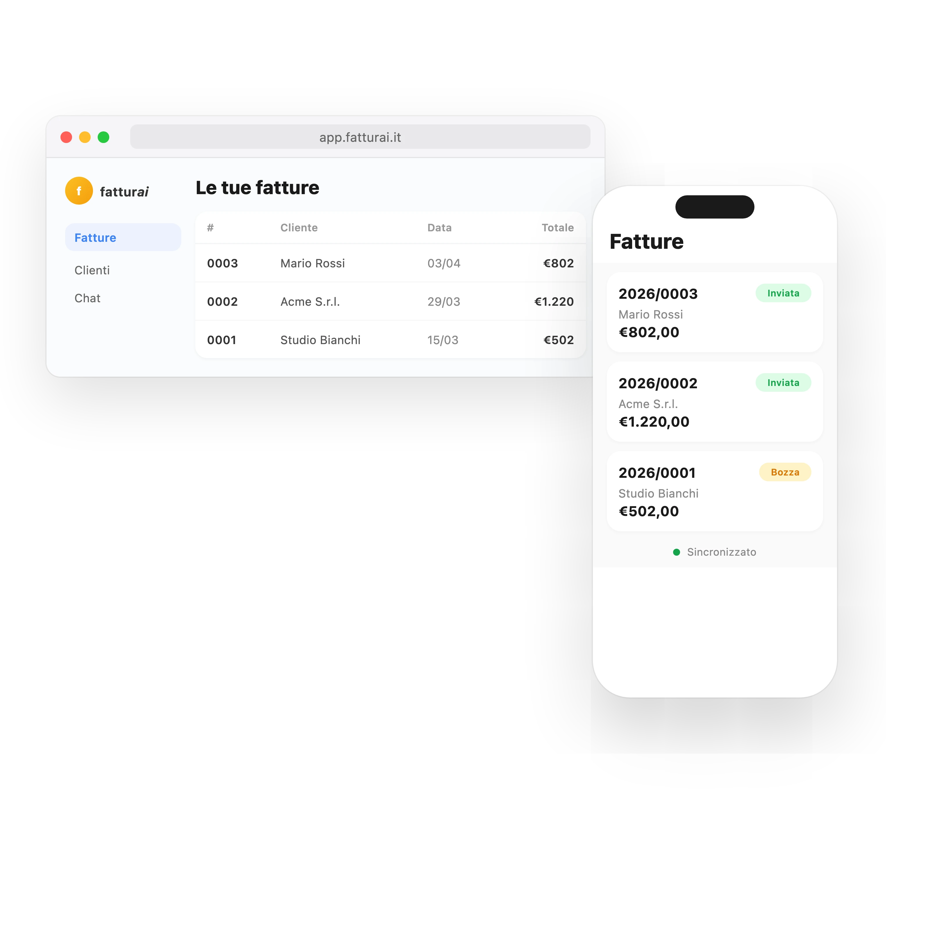 Import & Multi-Dispositivo